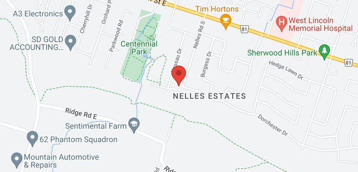 map of 34 Nelles Road S